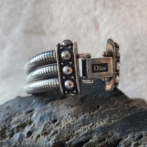 Rare Antique Christian Dior Centre Link John Galliano, Henkel & Grosse Bracelet - Picture 13 of 16